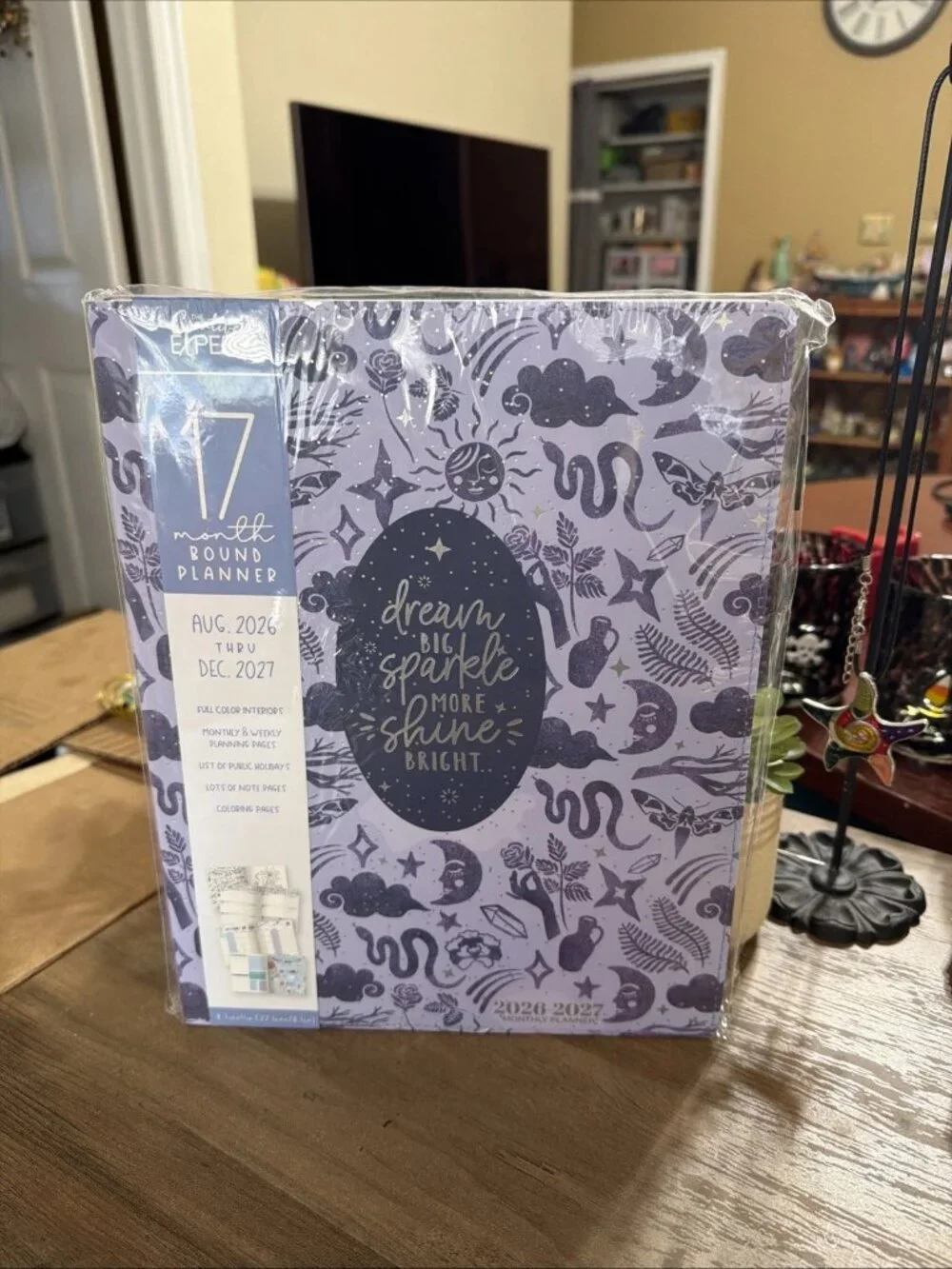 Creative Expert 17 Month BOUND Planner AUG 2026 -DEC 2027 Monthly/Weekly NEW